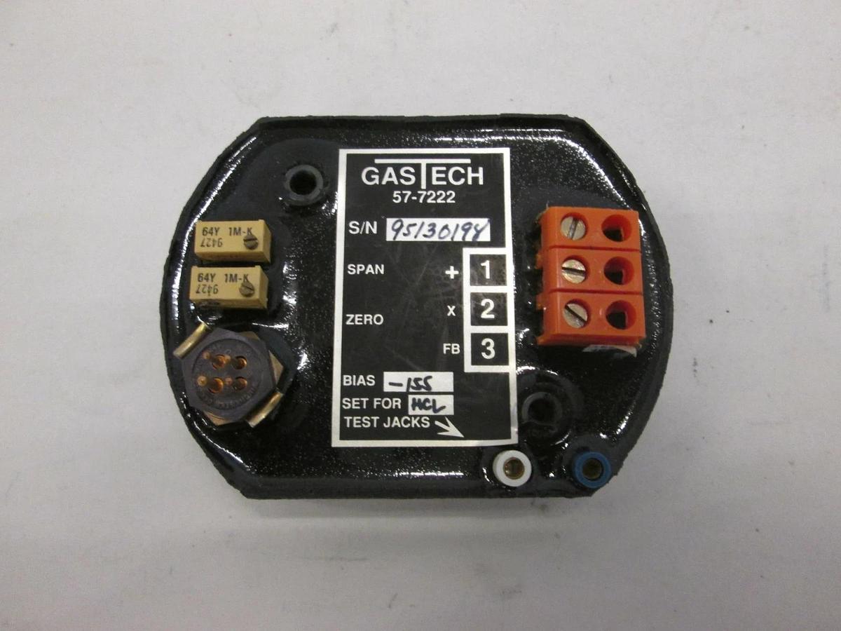 Used GasTech, Sensor Transmitter Amplifier, 57-7222, Used