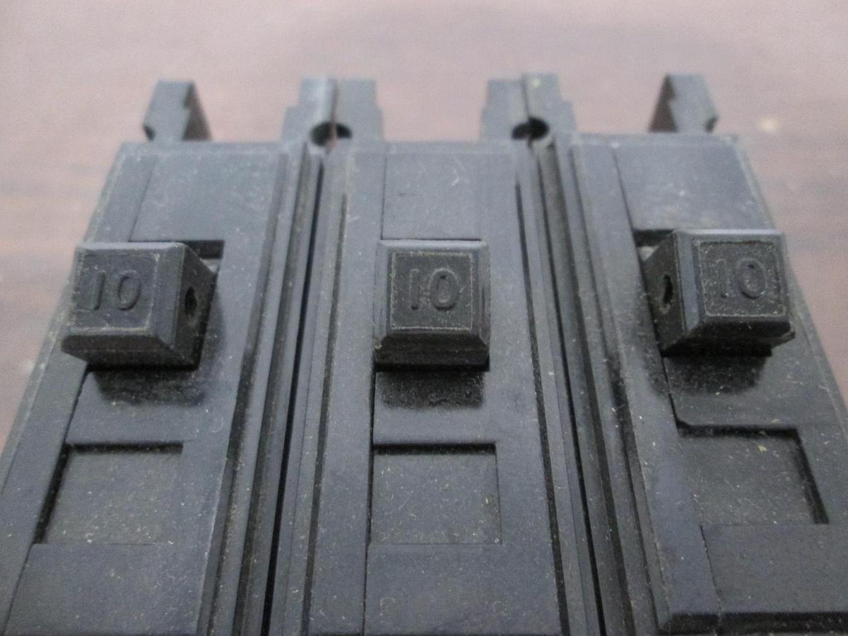 Used Westinghouse, HACR Type, Single Pole Circuit Breaker, 10A, Used, Lot of 3