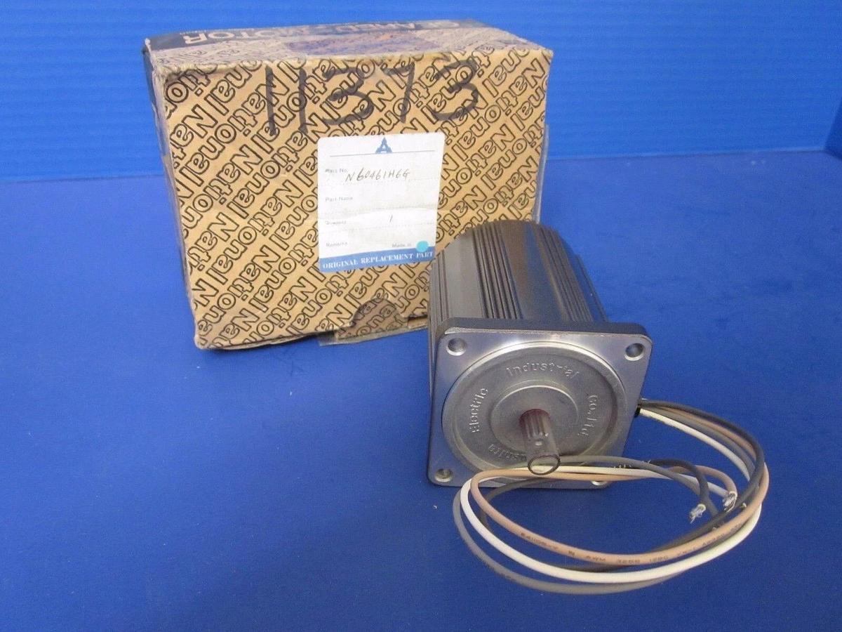 Used Matsushita National 6IH6G Induction Motor 1200/1500 RPM, 6W, 100V, NEW