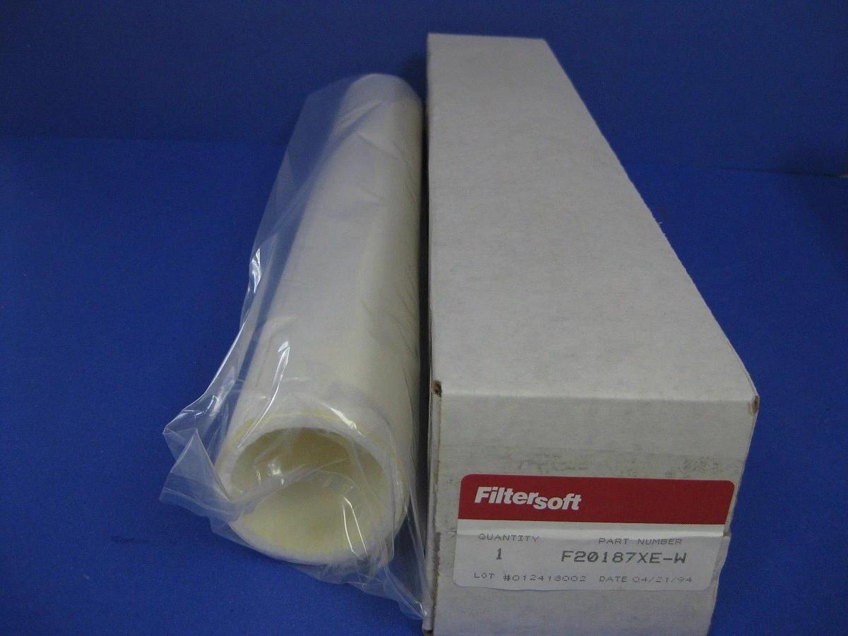 FilterSoft F20187XE-W In-Line Filter - LOT of 2, NEW