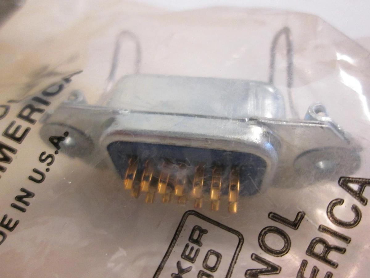 Amphenol 57-40140 14-Pin Female Chassis Mount Connector, New