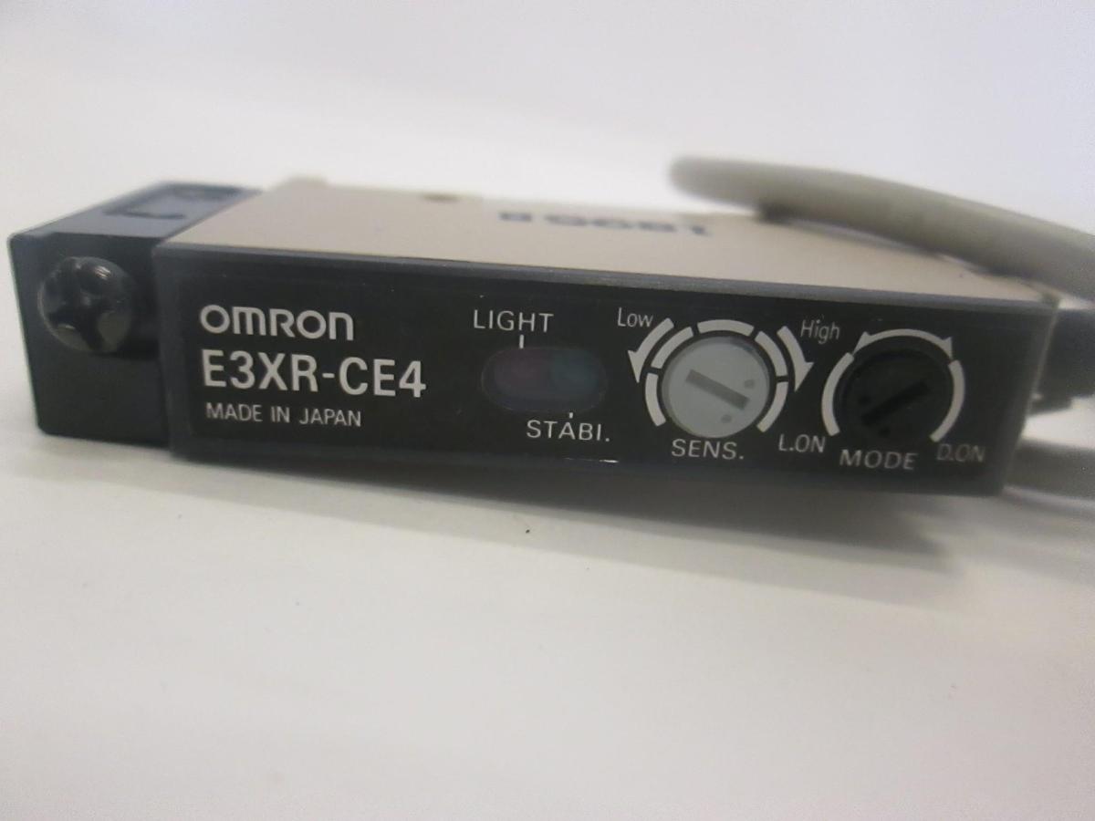 Used Omron, E3XR-CE4, Photo Sensor Fiber Amplifier, Used