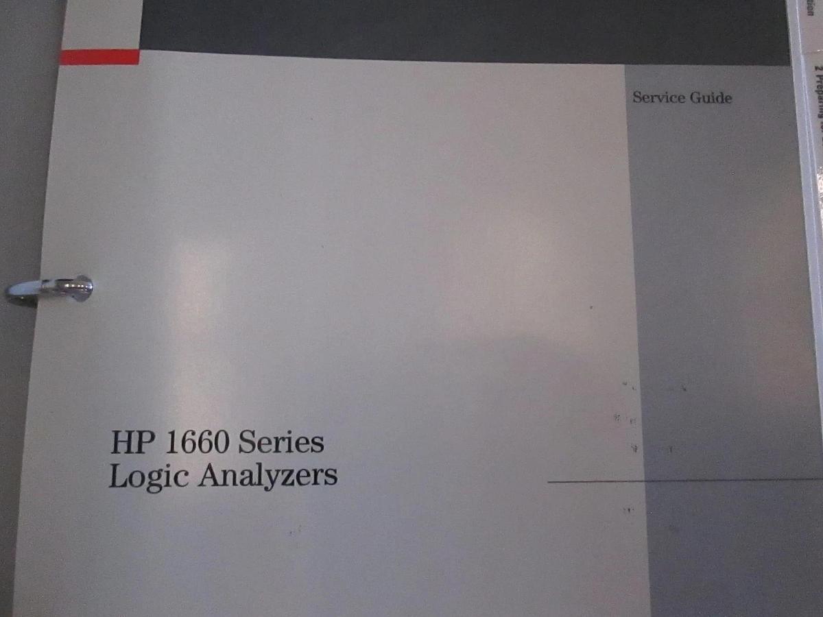 Used HP 1660 Logic Analyzers Service Guide, Used