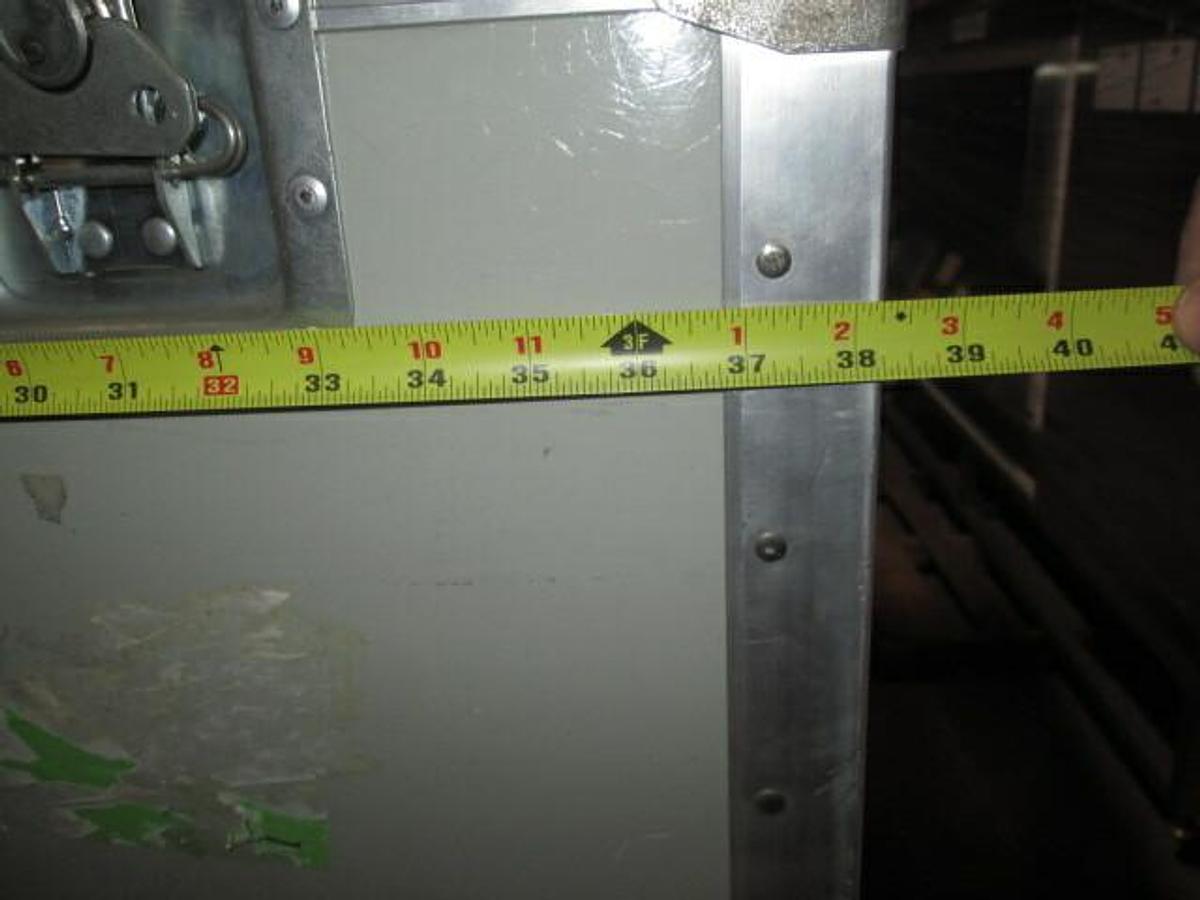 Used trade show, road case, Shipping Container, 38 1/4" x 56 1/4" x 55" Used