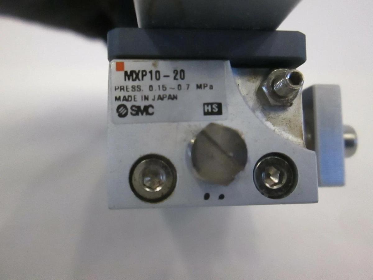Used Microtec Systems, RS05 Microdrive RS Transducerized Screw w/ SMC MXP10-20, Used
