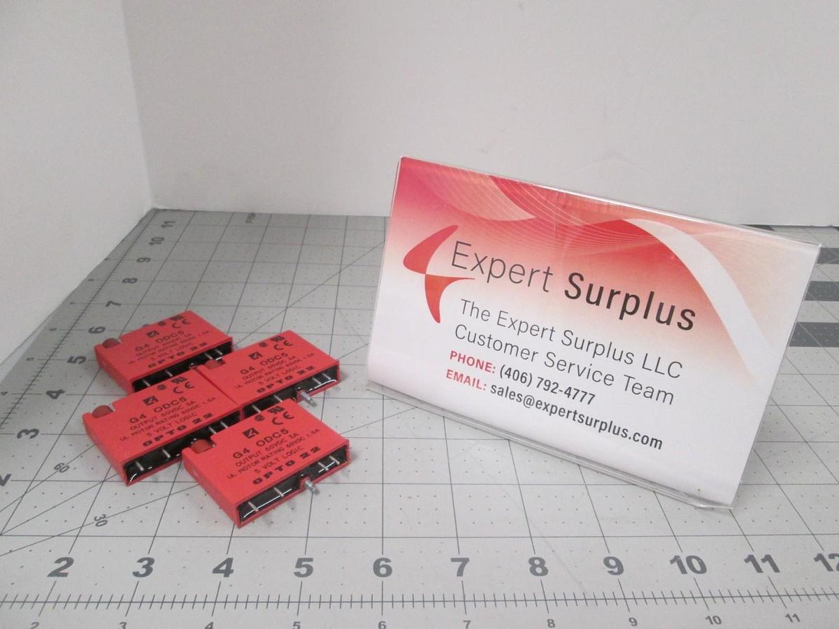 Used Opto 22, G4 ODC5, Digital Output Module, Used, Lot of 4