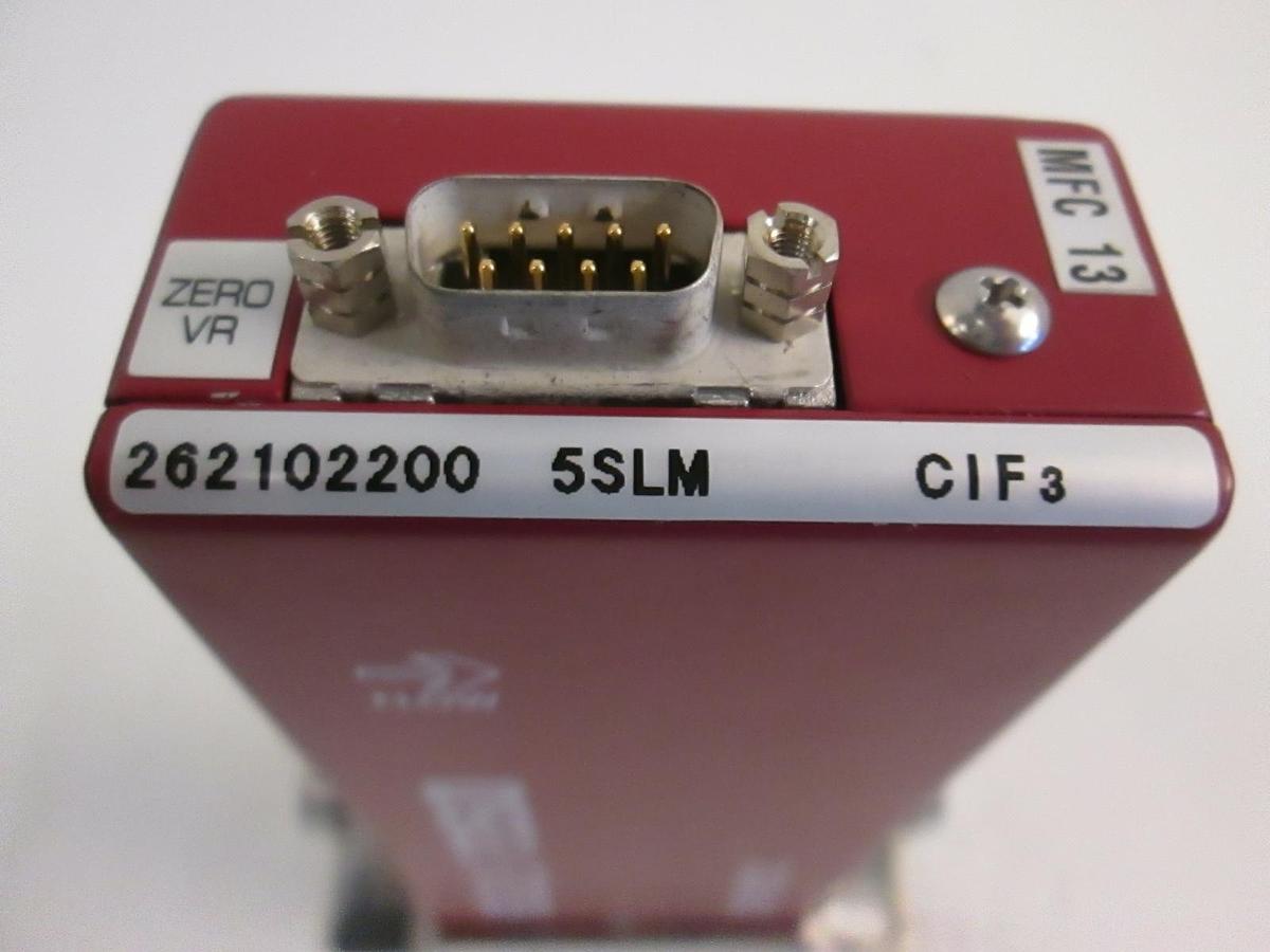 Used Stec SEC-7350 Mass Flow Controller, Surface Mount CIF3, 5 SLM, Used