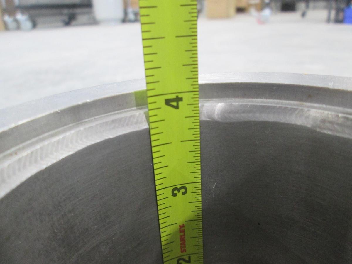 Used 102/75-ISO80 Stainless Steel Adapter w/ Ball Socket, Used