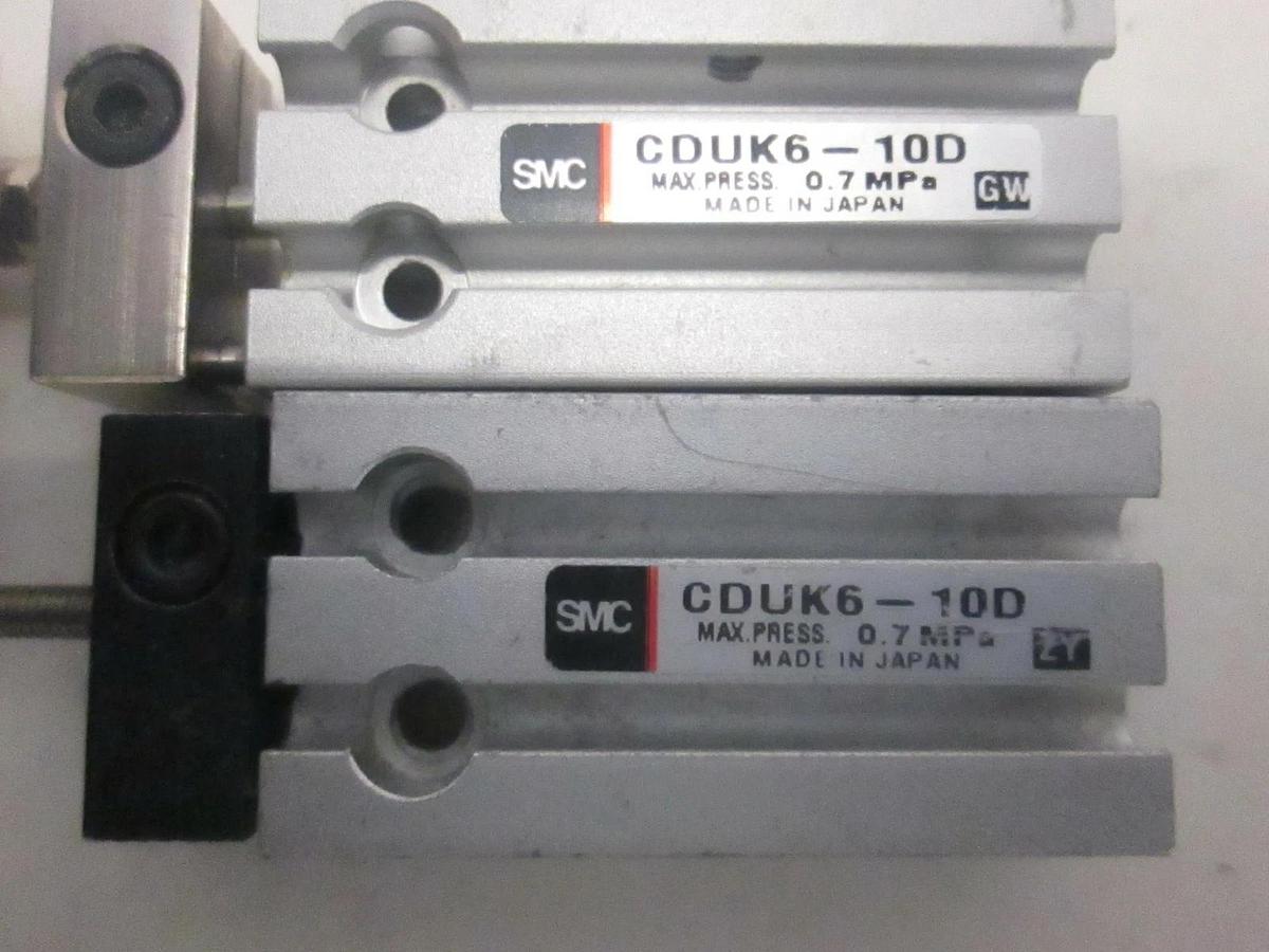 Used SMC, Slide Table, CDUK6-10D, Used, Lot of 4