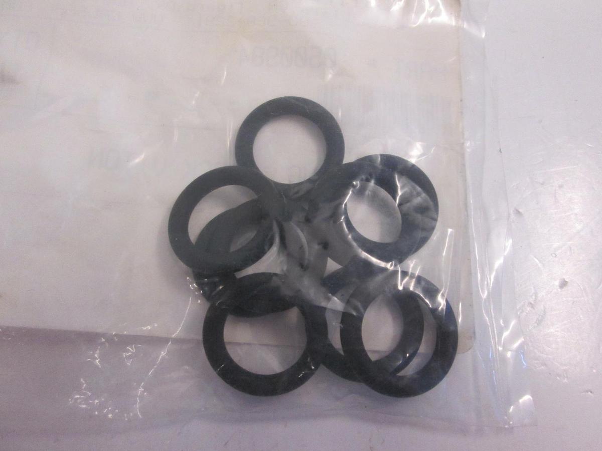 Used California Seal, 0500984, Silicone Black Viton -207, O-Ring Lot of 9