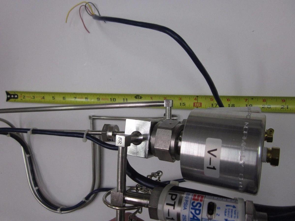 Used Air Products Pigtail Assembly for a GasGuard 450 Gas Cabinet, 580 CGA