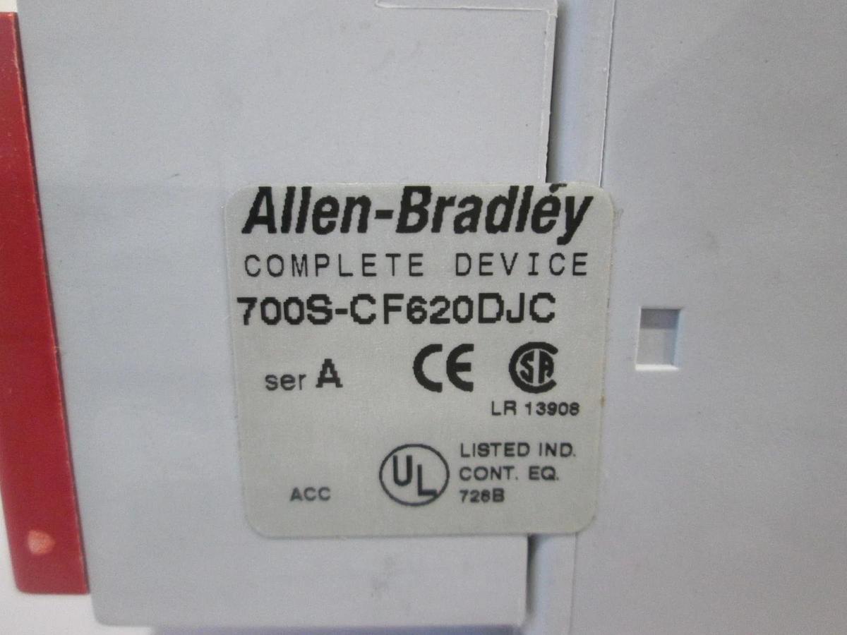 Used Allen-Bradley, 700-CF310D w/ 100S-F, Contact Relay and Auxiliary Contact, Used