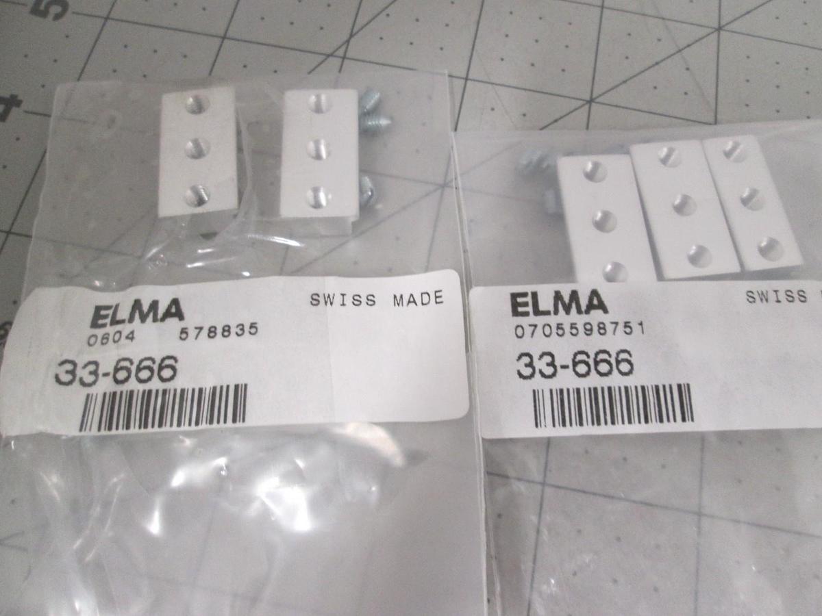 Elma, 33-666, Sliding Block Set for Fangle Slot, New, Lot of 5