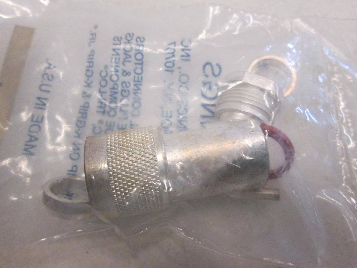 Kings, RF Coaxial Connector, K-Loc, Tri-Loc, New, Lot of 6