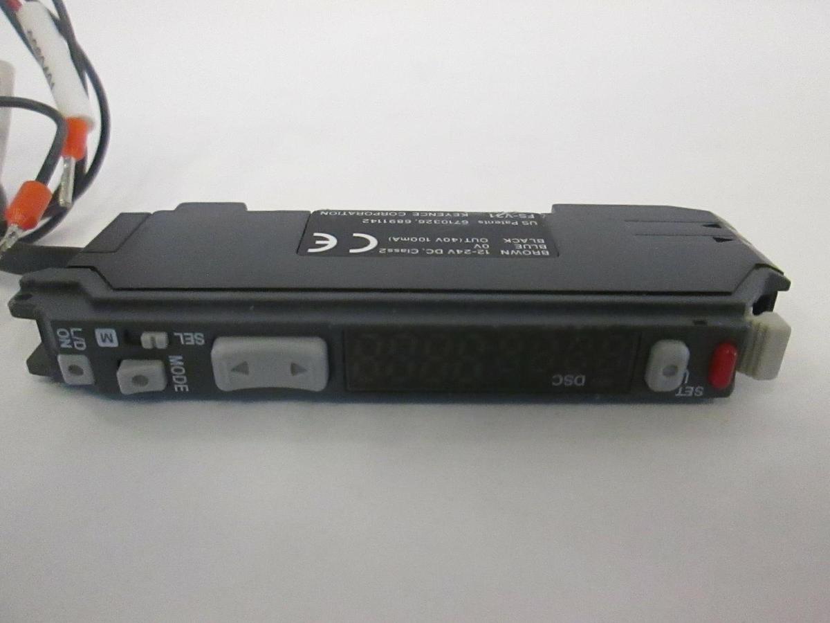 Used Keyence, FS-V31, Digital Fiber Sensor, Used