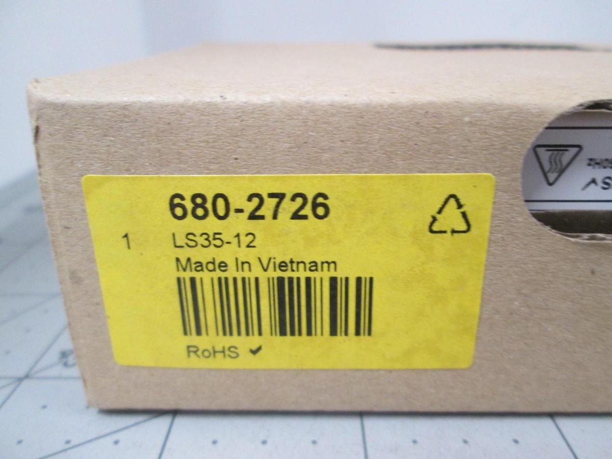 Used TDK Lambda, LS35-12, Switching Power Supply, 100-240VAC, 0.8A, 60/60Hz, New