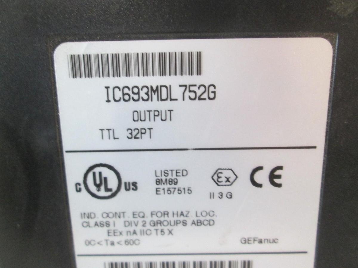 Used GE Fanuc, IC693MDL752G, Output TTL 32PT, Controller, Used