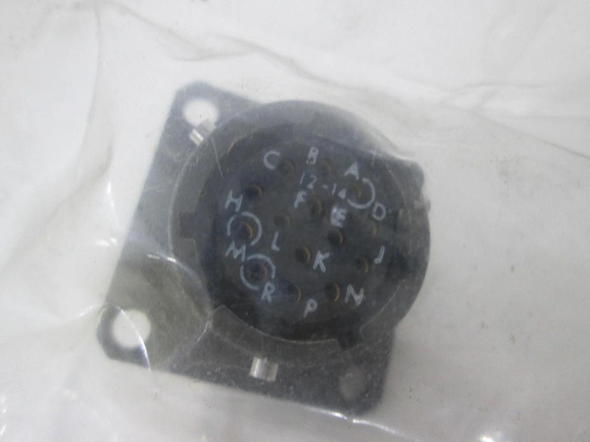 Amphenol, 9080-0104, 14 Pin Female Connector, New, Lot of 5