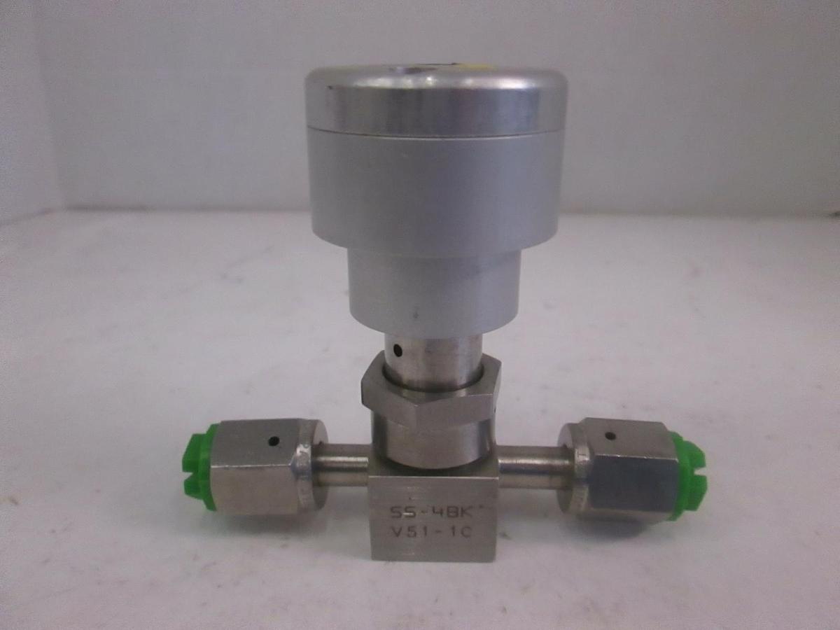 Used Swagelok Bellows Sealed Valve SS-4BK-V51-1C, Used