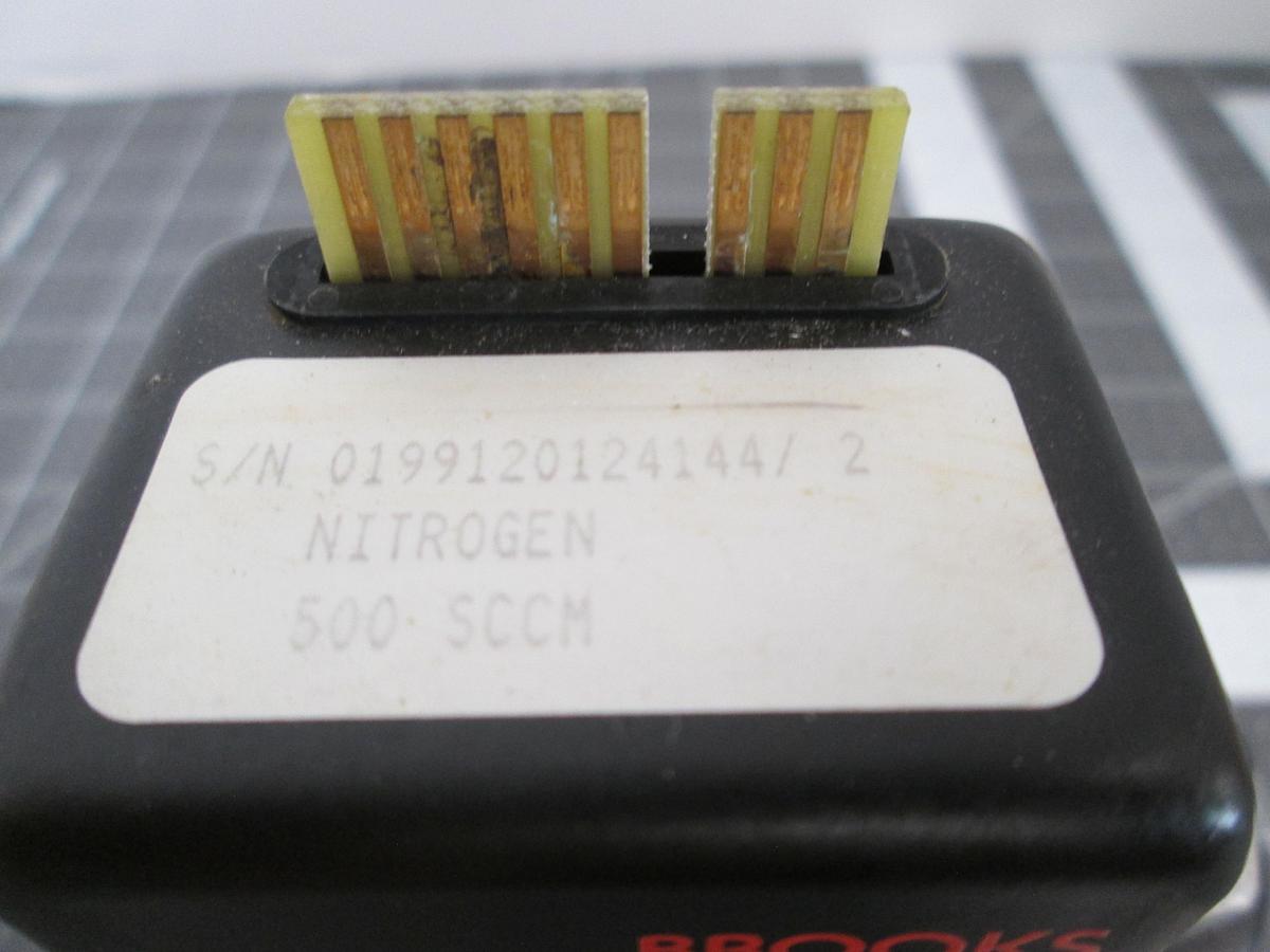 Used Brooks, 5850E, 5850EC1BG4RB2A, Mass Flow Controller 500 SCCM N2