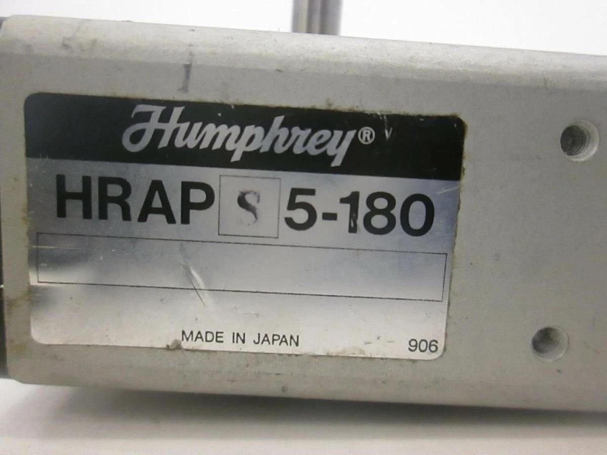 Used Humphrey, Double Rod Rotary Actuator, HRAP-S-5-180, Used