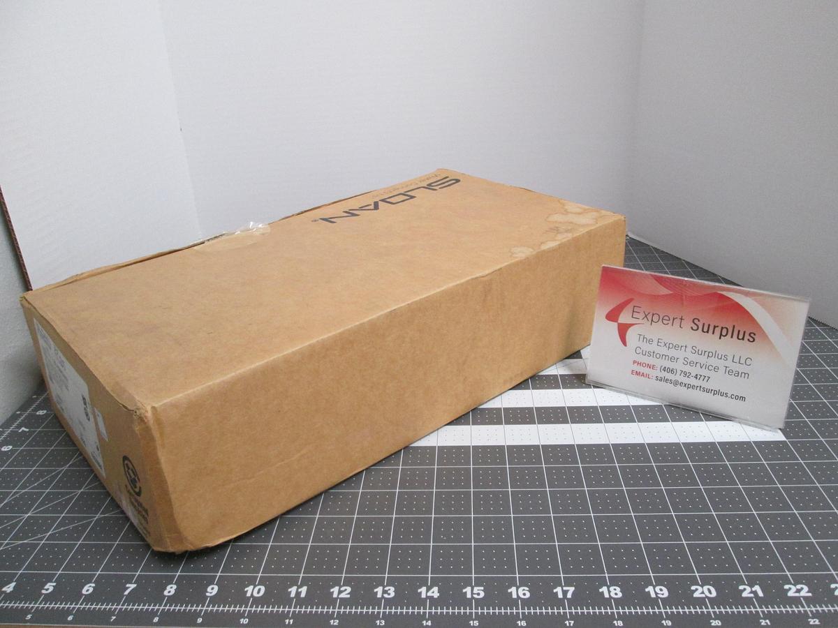 Sloan 111-1.28 ECOS Flushometer 1.28 GPF Chrome HardWire Sensor NIB