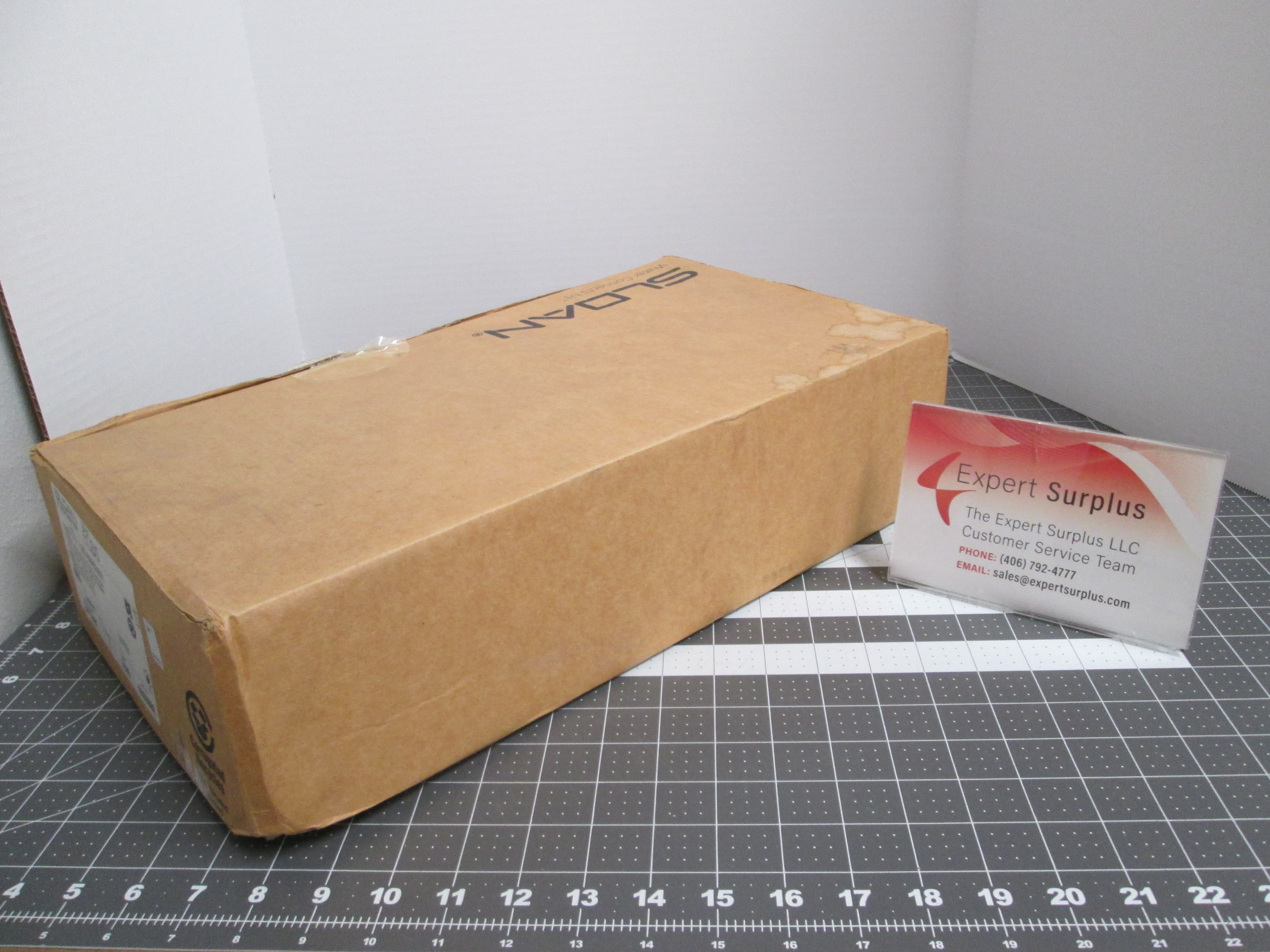 Sloan 111-1.28 ECOS Flushometer 1.28 GPF Chrome HardWire Sensor NIB