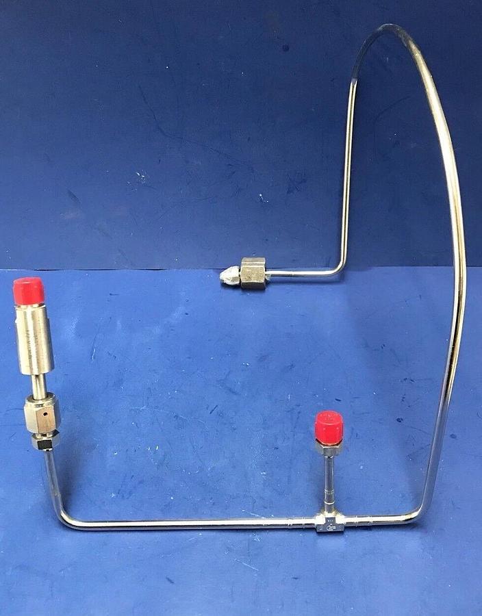 Used Semi gas Pigtail for High Purity Gas Panel/Assembly CGA 326 x 1/4" MVCR x Filter