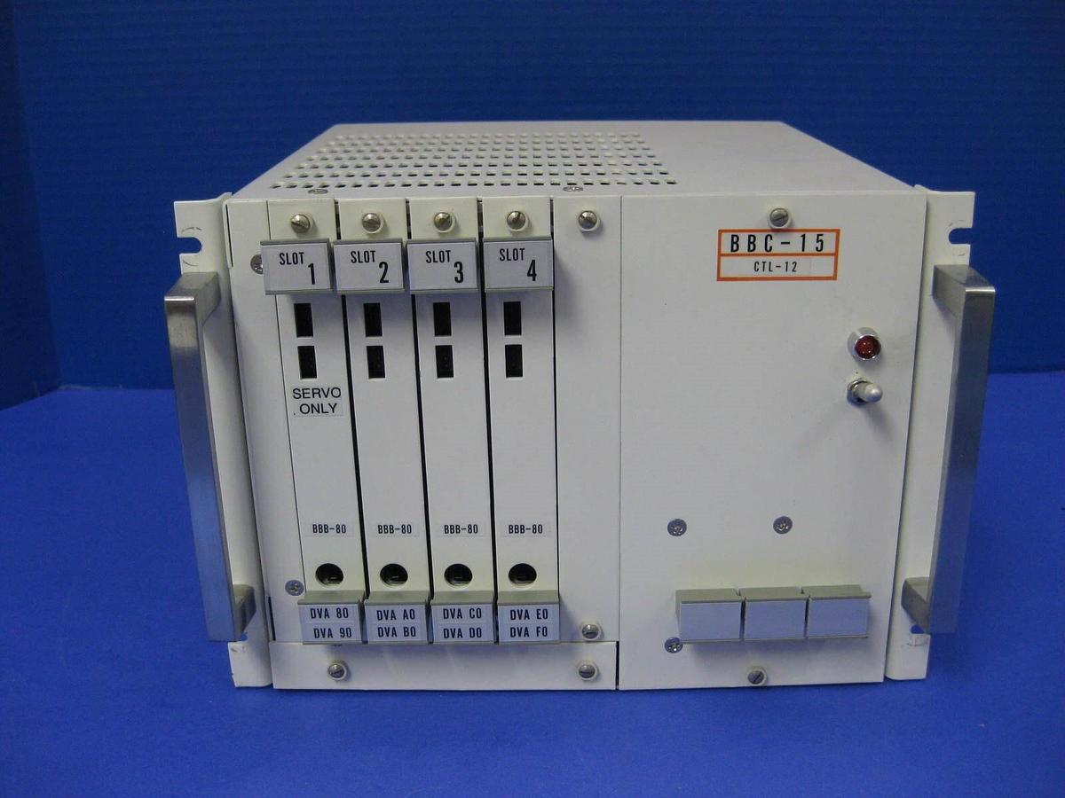 Used TEL Tokyo Electron BBC-15 Controller Unit CTL-12, 4 Slot, Used