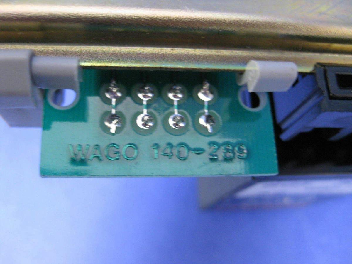 Used Wago Terminal Block Assy w/ SSAC Digi-Set TDML120AL Time Delay Relay, Rail Mount
