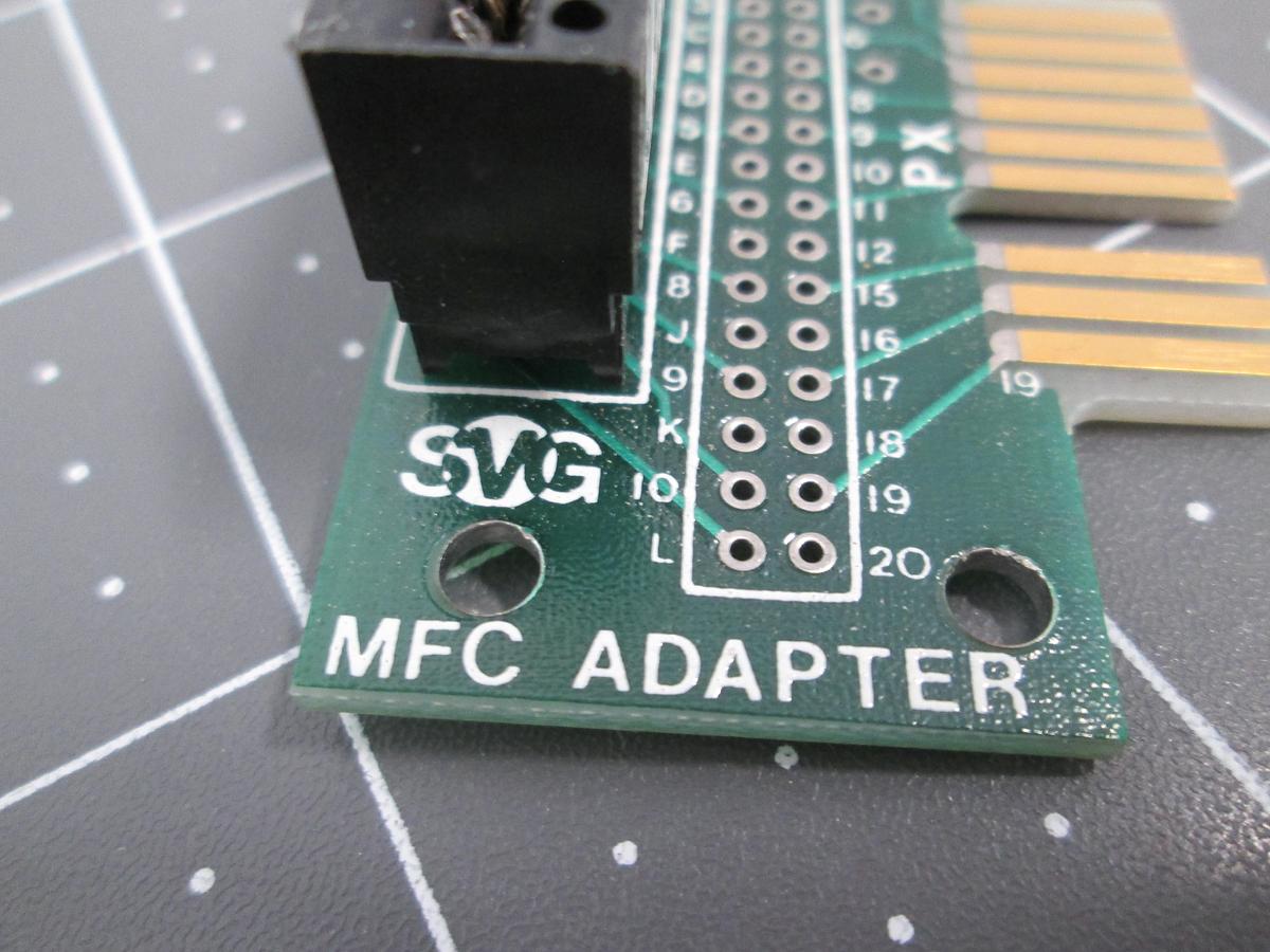 Used Lot of 3 SVG 600205-01, MFC Adapter PCB VTR7000 Unit/585E Used