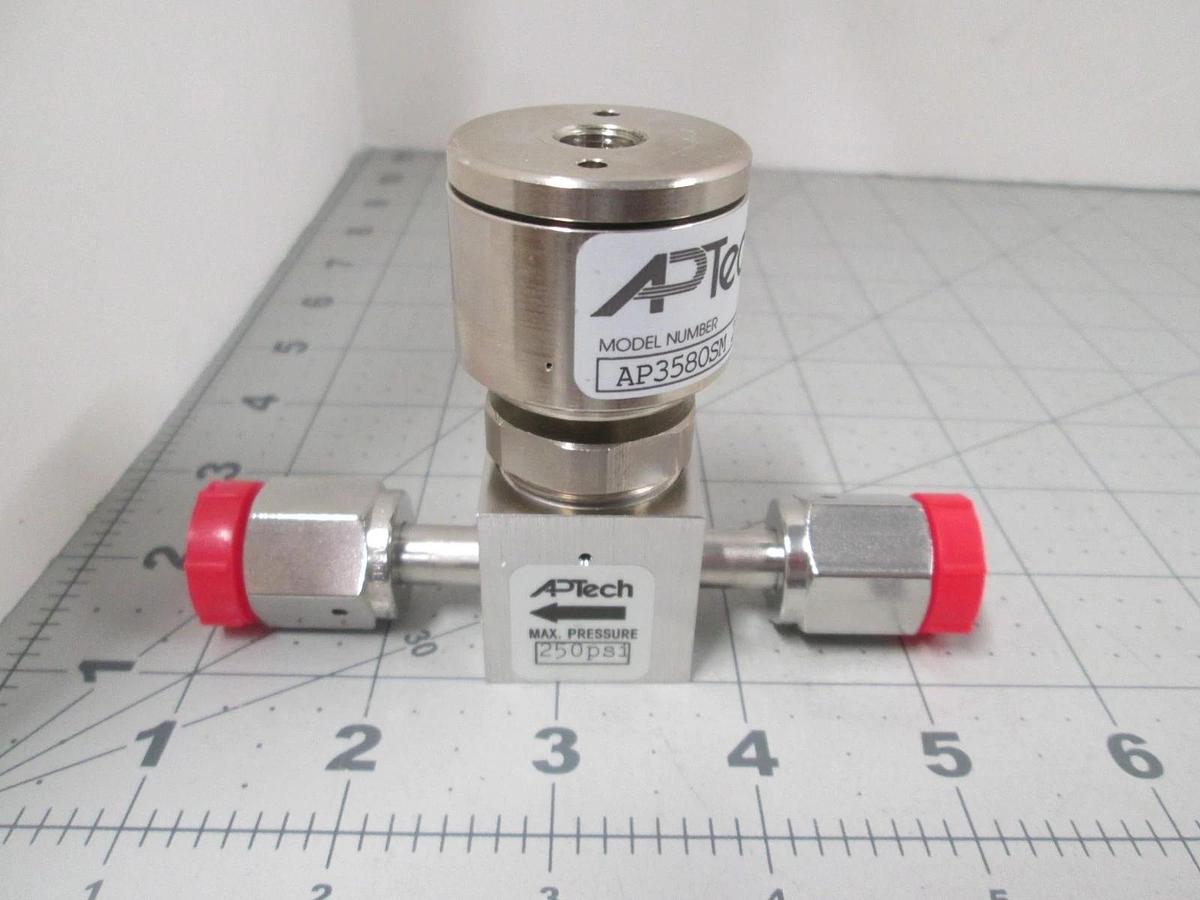 APTech, AP3580SM 2PW FV4 FV4 2.78, Diaphragm Valve, New