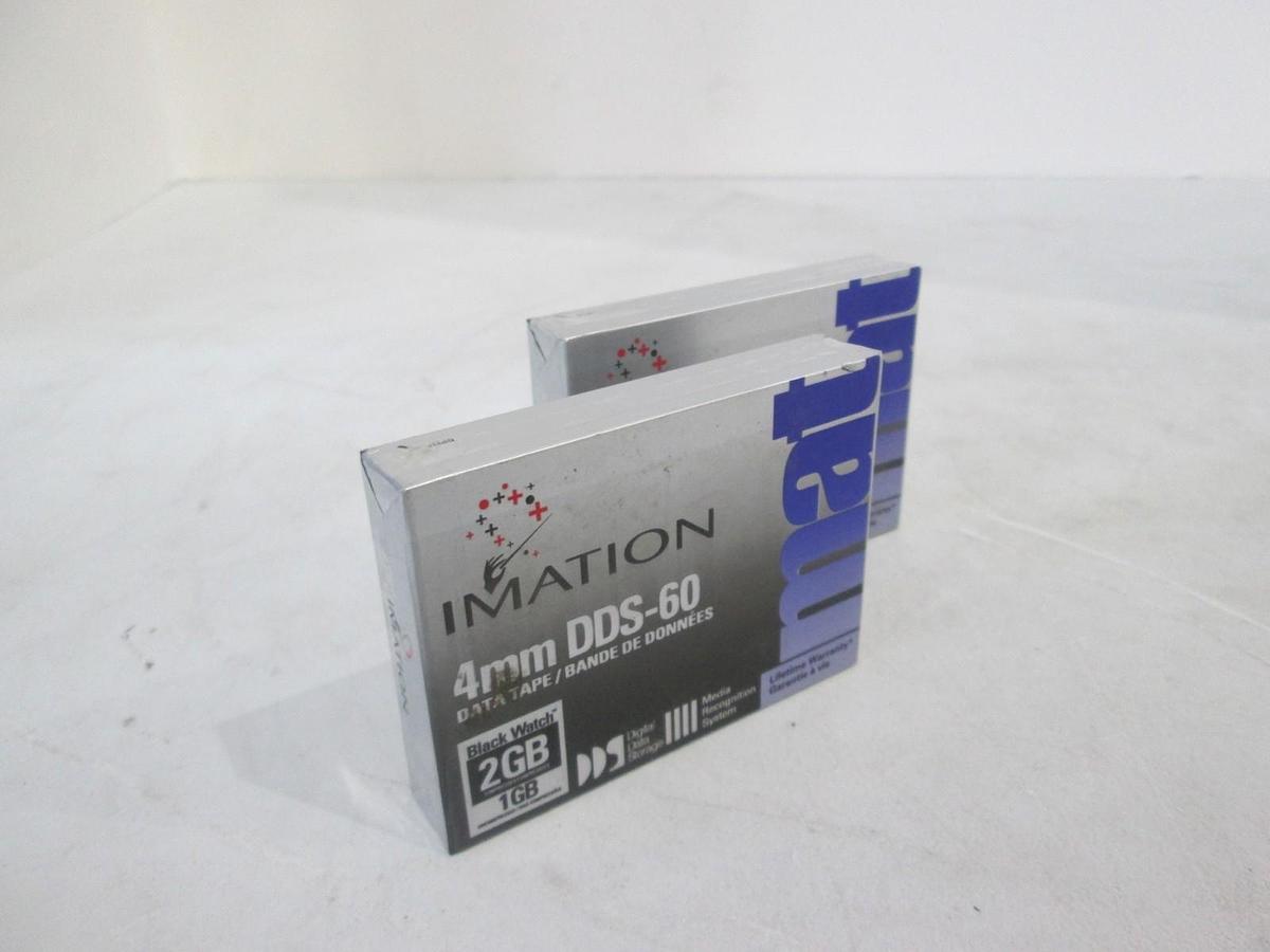 Used Imation, 4mm DDS-60, Data Tape, New, Lot of 2