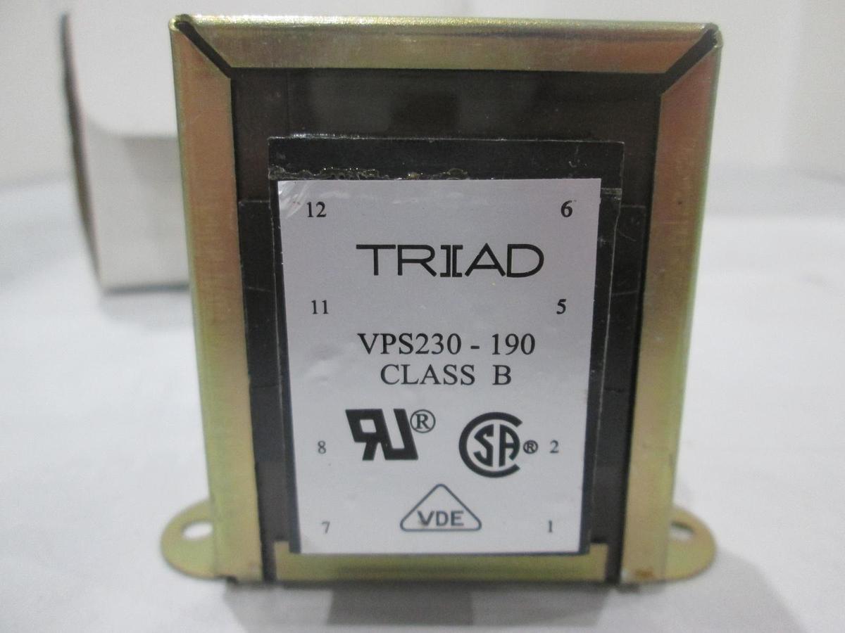 Used Magnetek, Triad, VPS230-190, Power Transformer, New