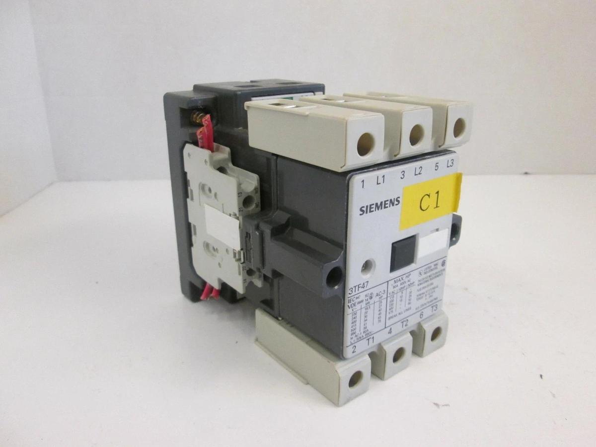 Used Siemens 3TF47 Magnetic Contactor