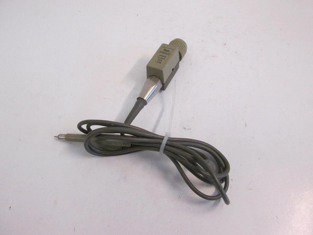 Used Tek P6122 Passive Probe, 10M, 11.0pF, 10X, 1.5M, Used