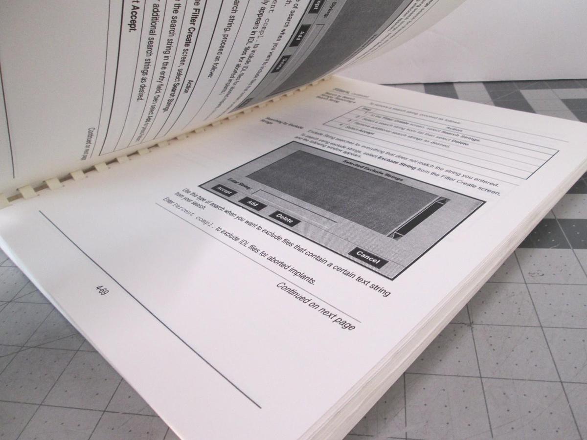 Used Eaton, NV-GSD, Ion Implantation Operating Guide, Volume Two REV A, Used