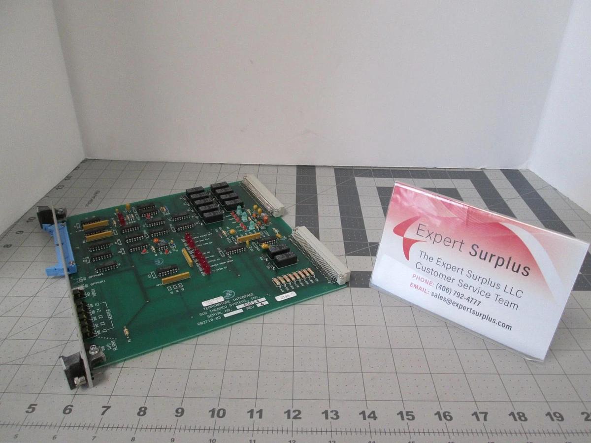 SPT Micro, 168615-004, 602718-03, Temperature I/F CVD, PCB Assy, New