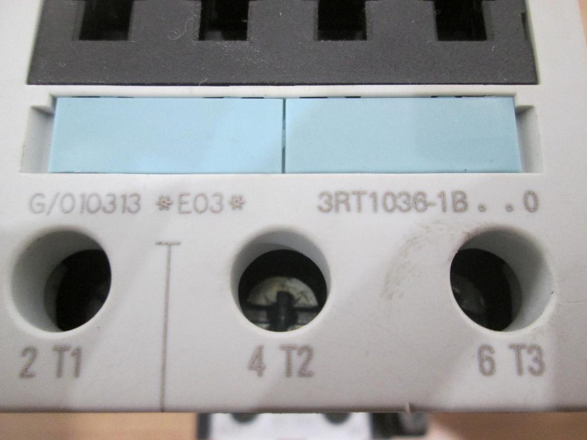 Used Siemens, 3RV1031-4GA10 Circuit Breaker for Motor Protection w/ Contactor, Used