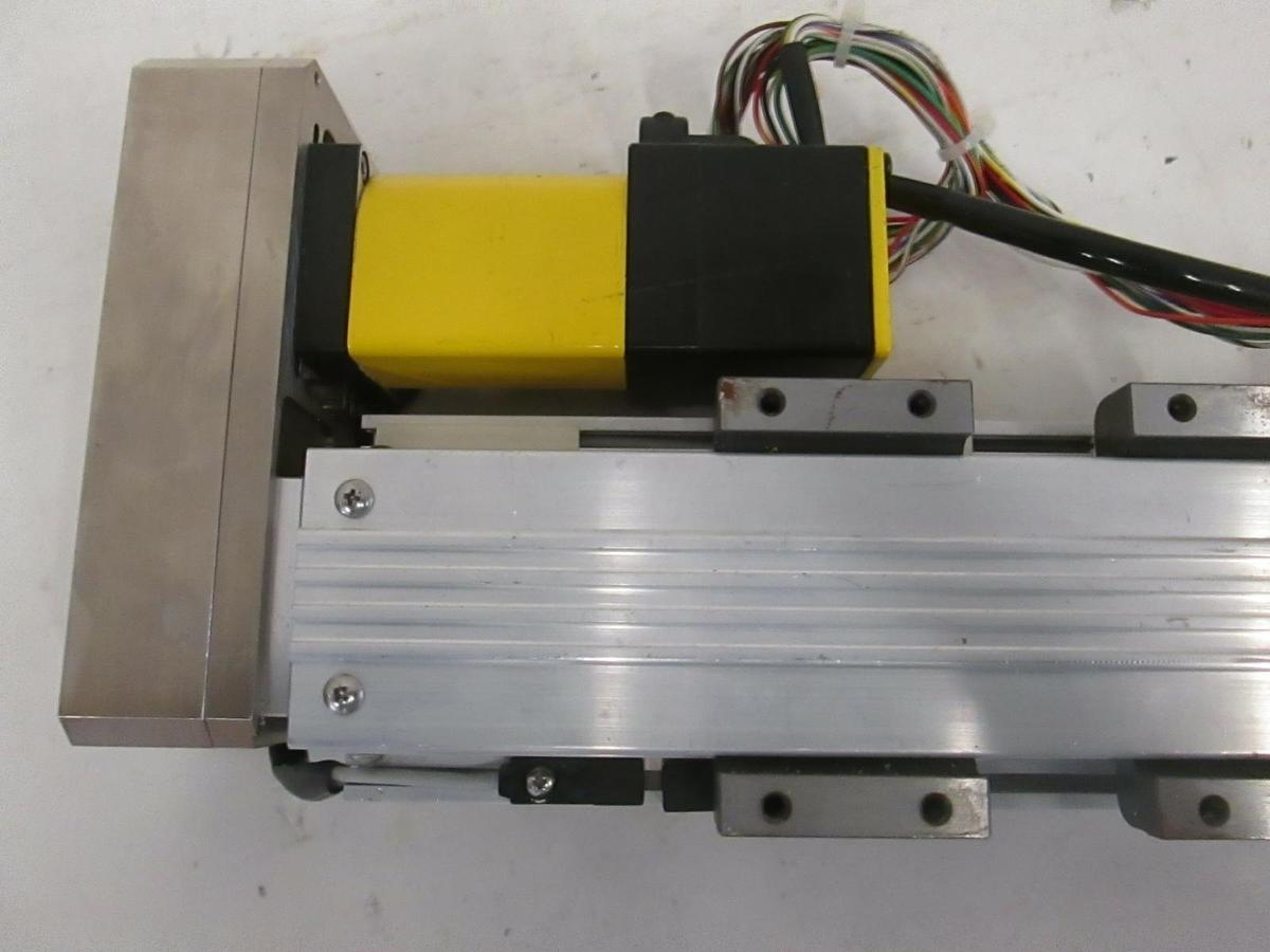 Used IKO, TU50F26/G5CC3T, Linear Actuator Ballscrew Positioning Table w/ Motor, Used