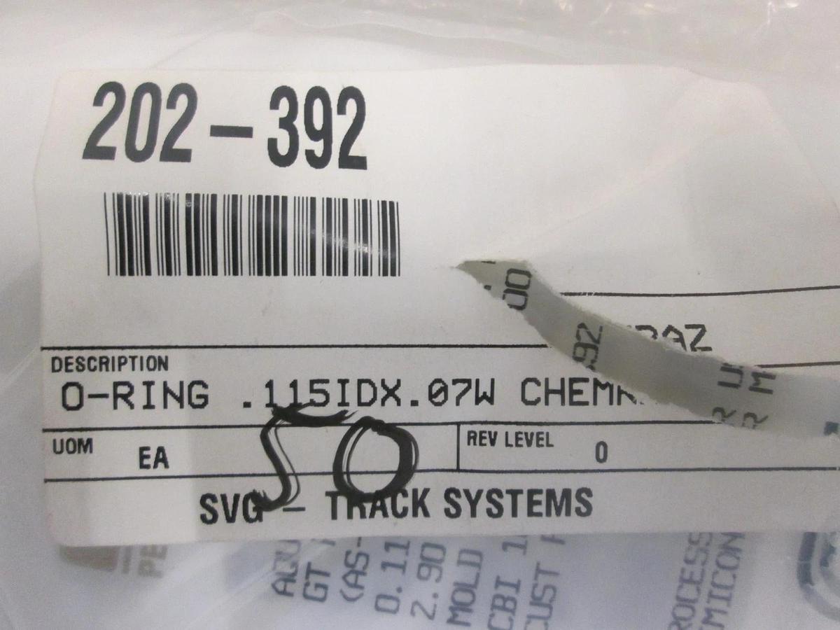 GREENE TWEED, 9006-SD550, O-RING,0.070Dx0.115ID,CHEMREZ, AQUAPRO, New, Lot of 57