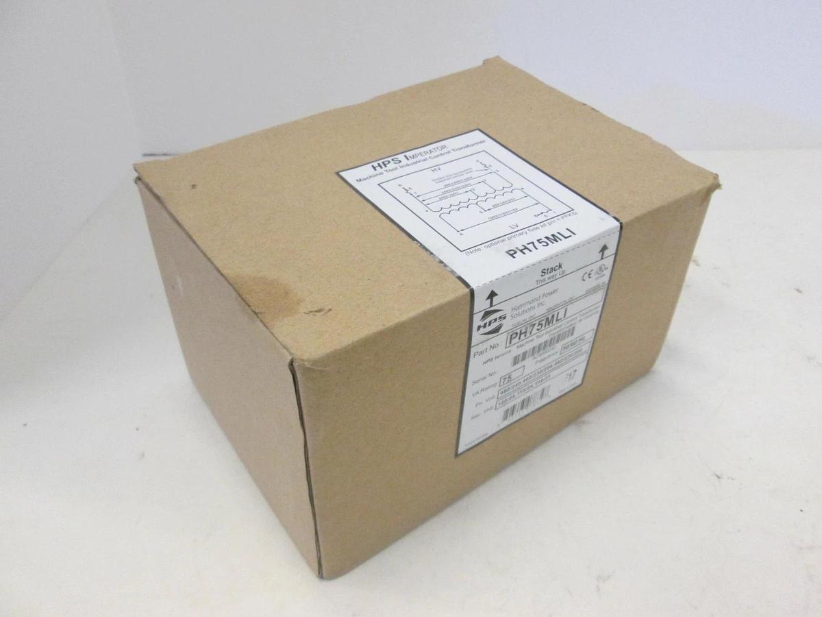 Hammond Power, PH75MLI Transformer, Machine Tool Industrial Control HPS, New