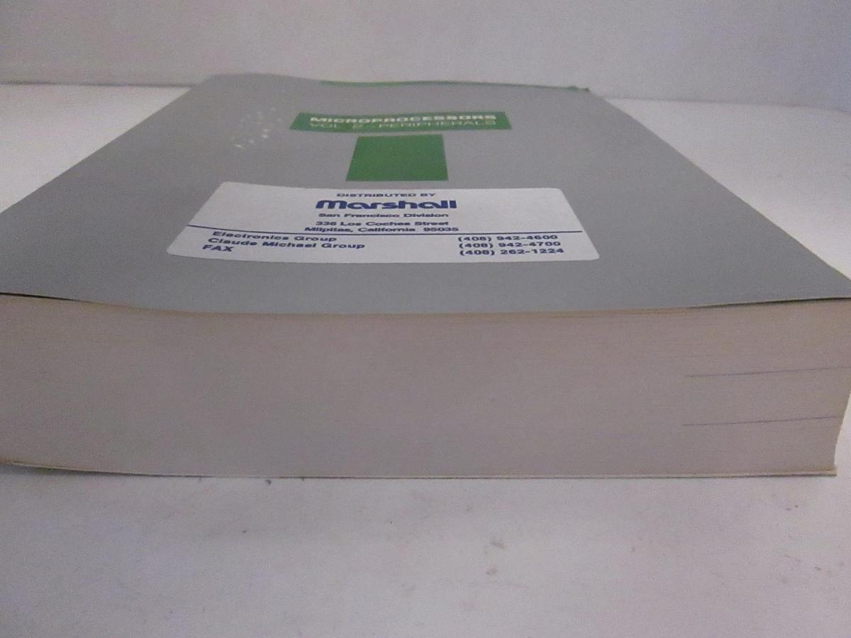 Used Toshiba Microprocessors Volume 2- Peripherals, Used
