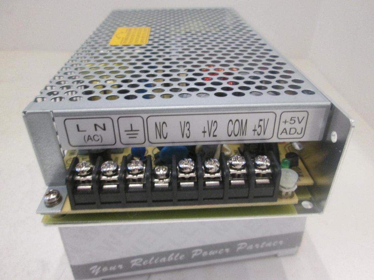 Meanwell, RT-125B, Triple Output Power Supply, 100-120 VAC, New