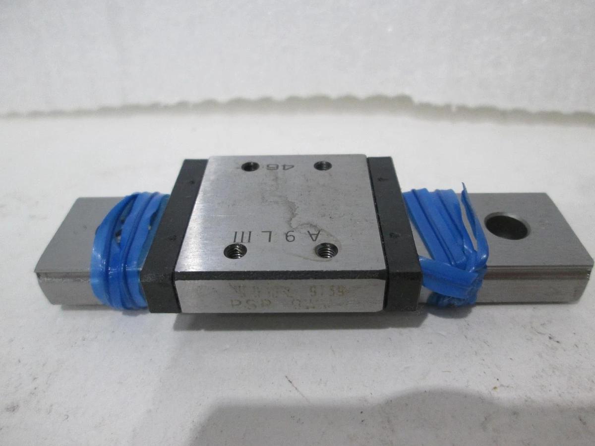 THK, RSR 9WV, Linear Slide Block w/ Guide Rail, New