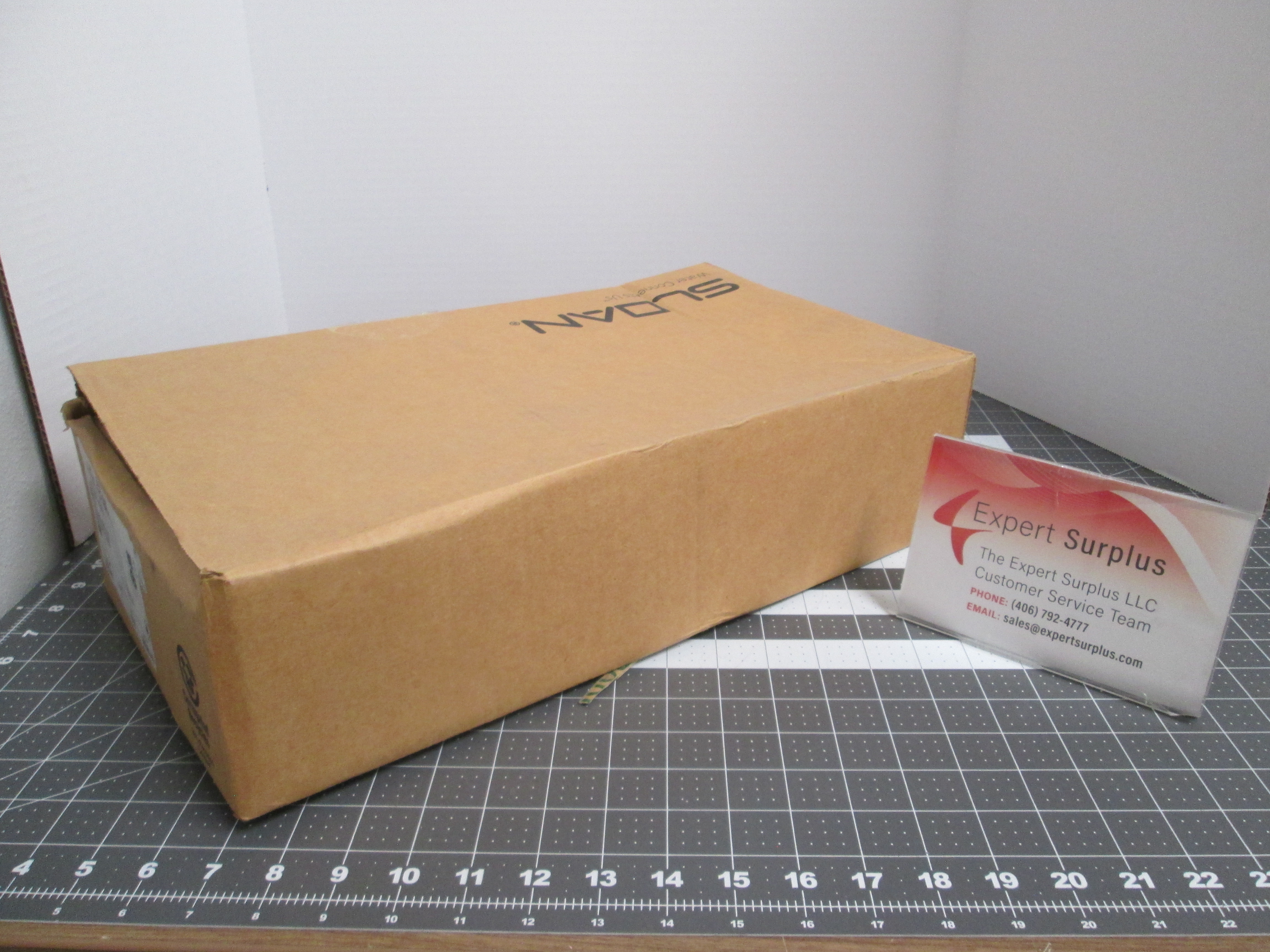 Sloan, 186-0.5, ECOS Flushometer 0.5 GPF 1.9 LPF Chrome Hardware NIB