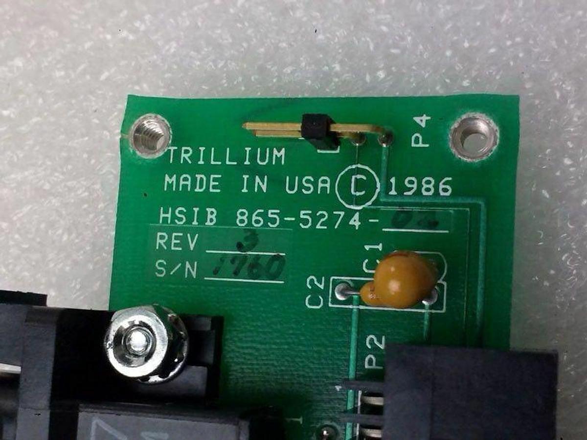Used Trillium HSIB8655274 Rev3 PCB Assembly, Lot of 3, Used