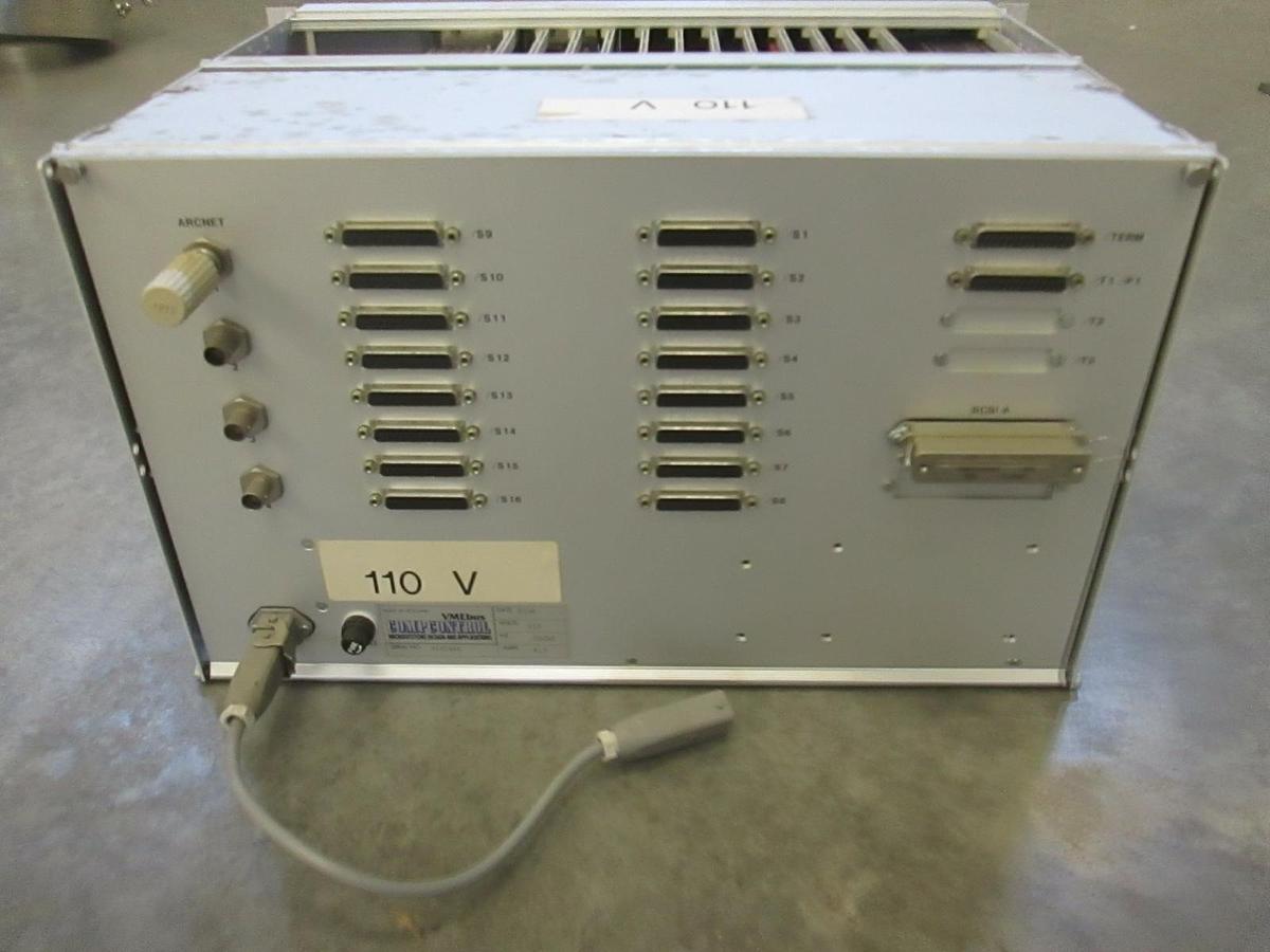 Used Compcontrol VMU Card Cage for a ASM SATC Furnace Controller, 910144B, Used