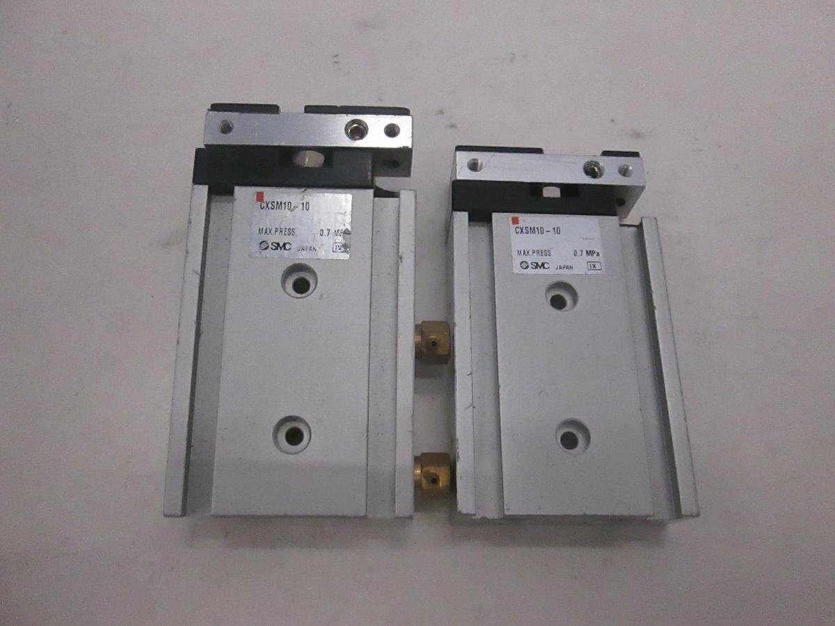 Used SMC, Cylinder Slide, CXSM10-10, Used, Lot of 2