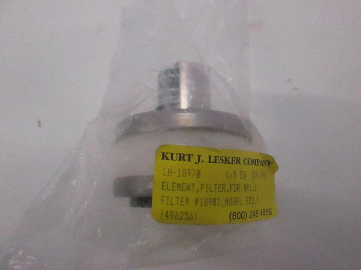 Kurt J. Lesker, LH-18970, Element, Filter For AF1.6, New